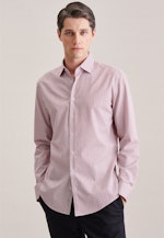 Shaped Business shirt Stripe in Red |  Seidensticker Onlineshop