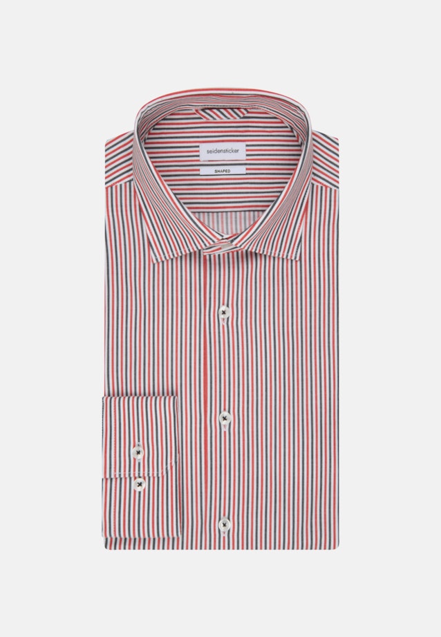 Non-iron Twill Business Shirt in Shaped with Kent-Collar in Red |  Seidensticker Onlineshop