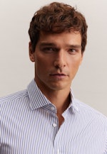 Regular Chemise d'affaires rayures in Bleu Moyen |  Seidensticker Onlineshop