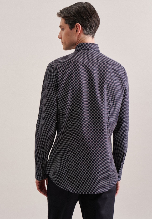 Shaped Business shirt Print in Red |  Seidensticker Onlineshop