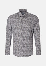 Shaped Chemise d'affaires Floral in Marron |  Seidensticker Onlineshop