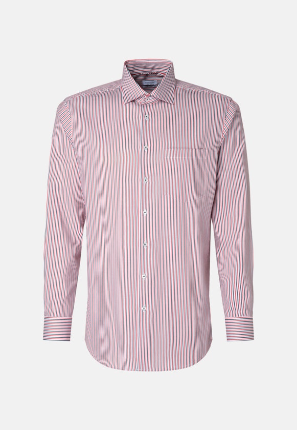 Regular Business shirt Stripe in Red |  Seidensticker Onlineshop