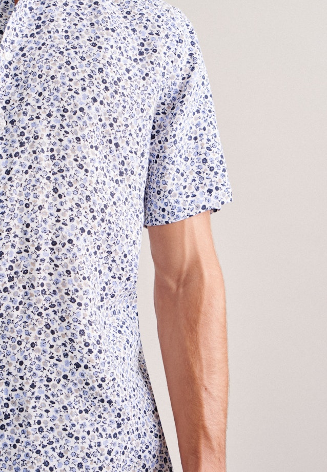 Regular Business Hemd Floral in Braun |  Seidensticker Onlineshop