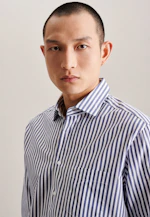 Regular Business shirt Stripe in Medium Blue |  Seidensticker Onlineshop