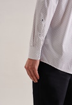 Regular Business Hemd Druck in Rot |  Seidensticker Onlineshop