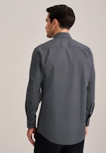 Business Shirt in Regular with Kent-Collar in Dark Blue |  Seidensticker Onlineshop