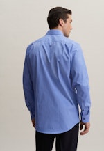 Regular Chemise d'affaires Imprimé in Bleu Clair |  Seidensticker Onlineshop
