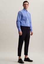 Regular Chemise d'affaires Imprimé in Bleu Clair |  Seidensticker Onlineshop