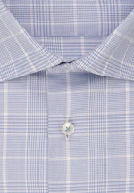 Shaped Business Hemd Karo in Hellblau |  Seidensticker Onlineshop