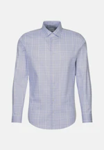 Shaped Business Hemd Karo in Hellblau |  Seidensticker Onlineshop