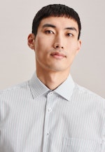 Regular Business Hemd Streifen in Grün |  Seidensticker Onlineshop