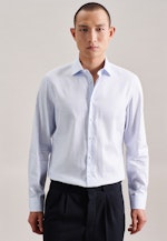 Business Shirt in Slim with Kent-Collar in Light Blue |  Seidensticker Onlineshop