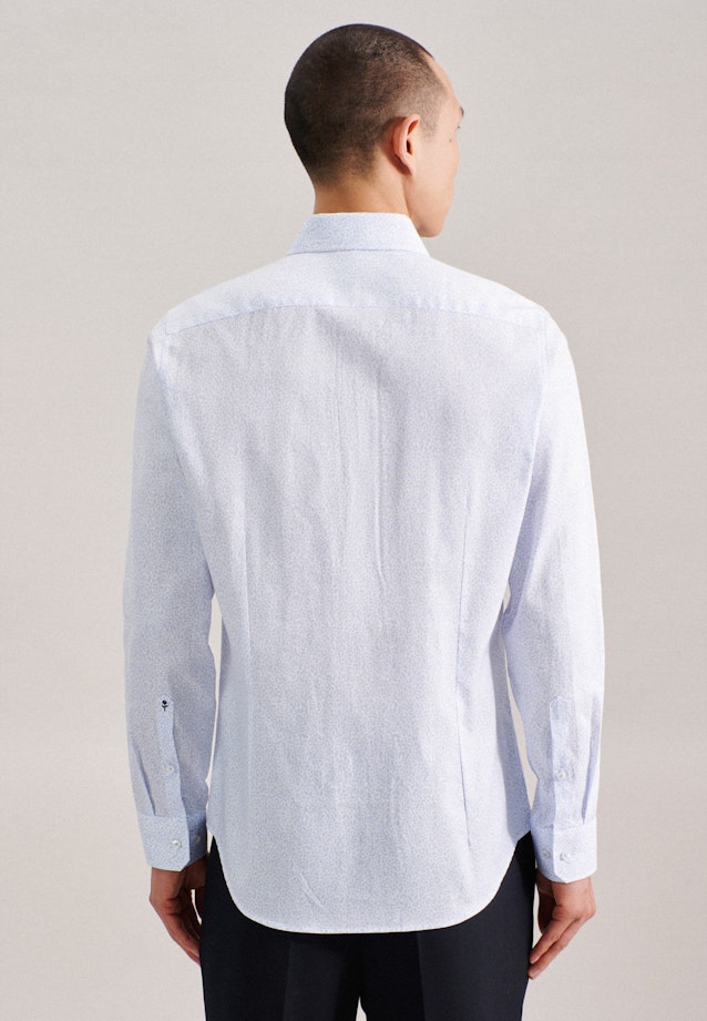 Business Shirt in Slim with Kent-Collar in Light Blue |  Seidensticker Onlineshop