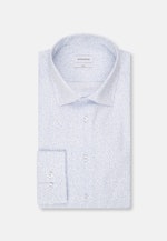 Slim Business Hemd Druck in Hellblau |  Seidensticker Onlineshop