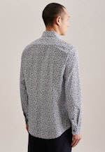 X-Slim Business shirt Print in Brown |  Seidensticker Onlineshop