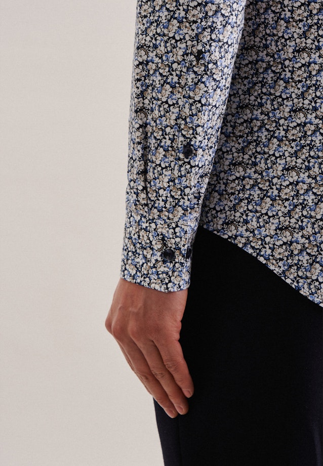 X-Slim Business shirt Print in Brown |  Seidensticker Onlineshop