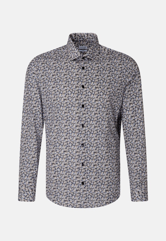 X-Slim Business shirt Print in Brown |  Seidensticker Onlineshop