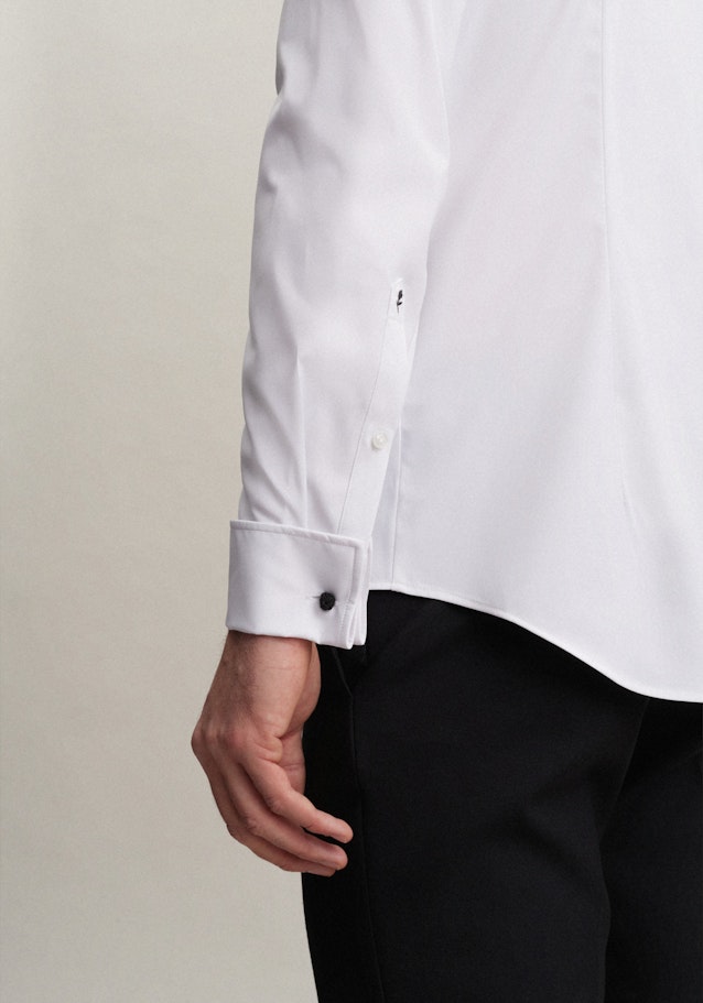 Smokinghemd Slim in Weiß |  Seidensticker Onlineshop