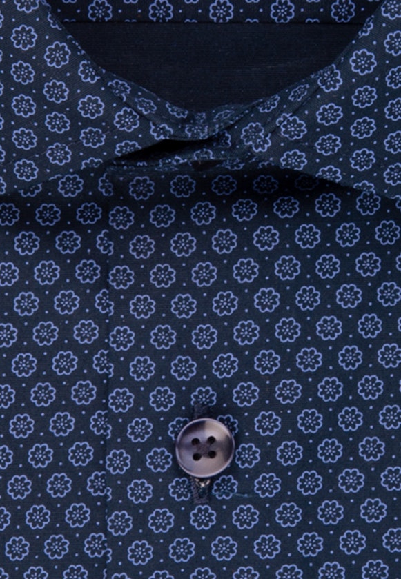 Regular Business Hemd Druck in Hellblau |  Seidensticker Onlineshop