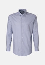 Regular Chemise d'affaires Imprimé in Bleu Clair |  Seidensticker Onlineshop