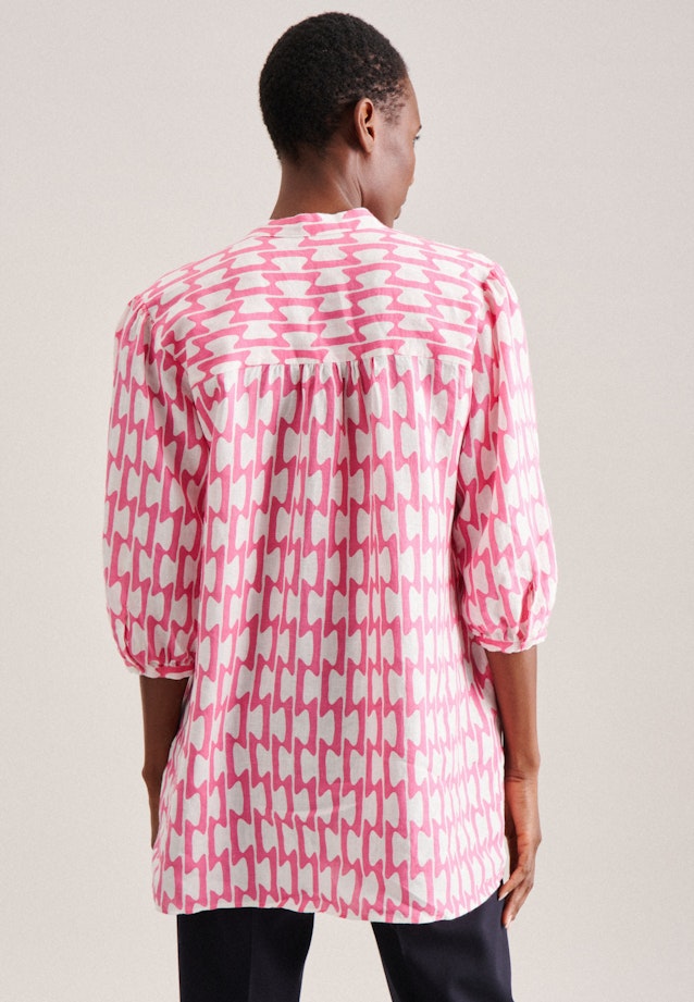 3/4-sleeve Linen Tunic in Pink |  Seidensticker Onlineshop