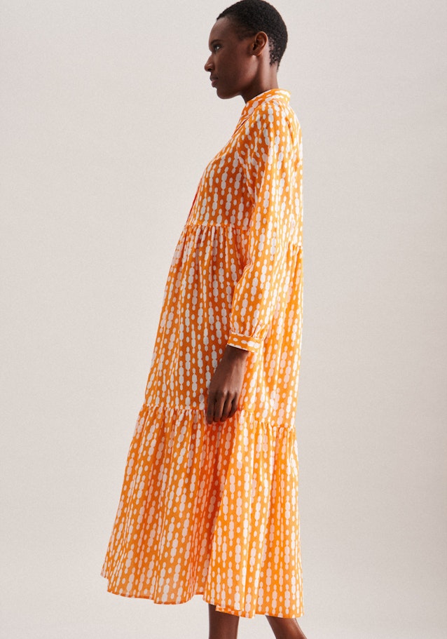 Collar Dress in Orange | Seidensticker Onlineshop