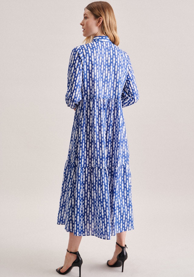 Voile Maxi Kleid in Mittelblau | Seidensticker Onlineshop