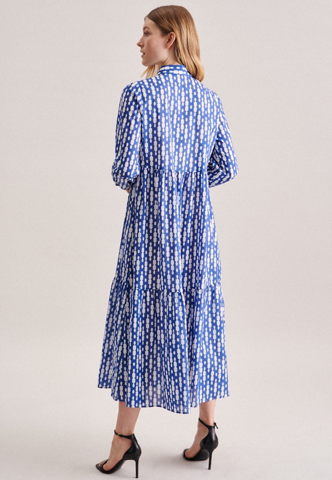 Collar Dress in Medium Blue | Seidensticker Onlineshop