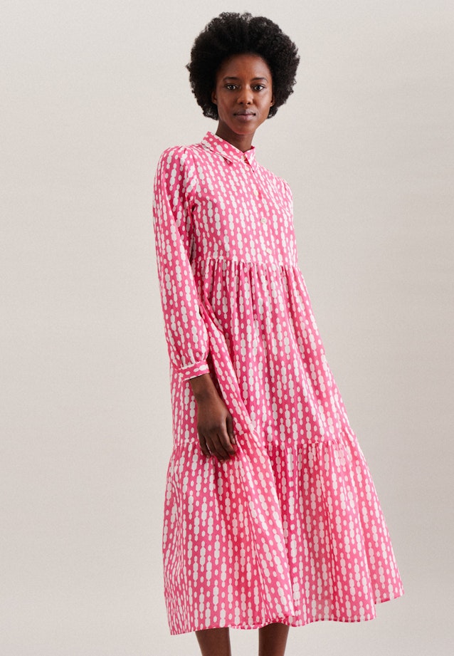 Voile Maxi Kleid in Rosa/Pink | Seidensticker Onlineshop