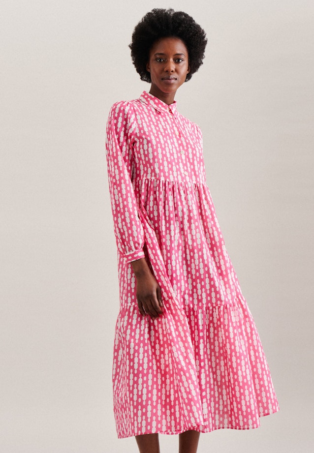 Kleid Druck in Rosa/Pink |  Seidensticker Onlineshop