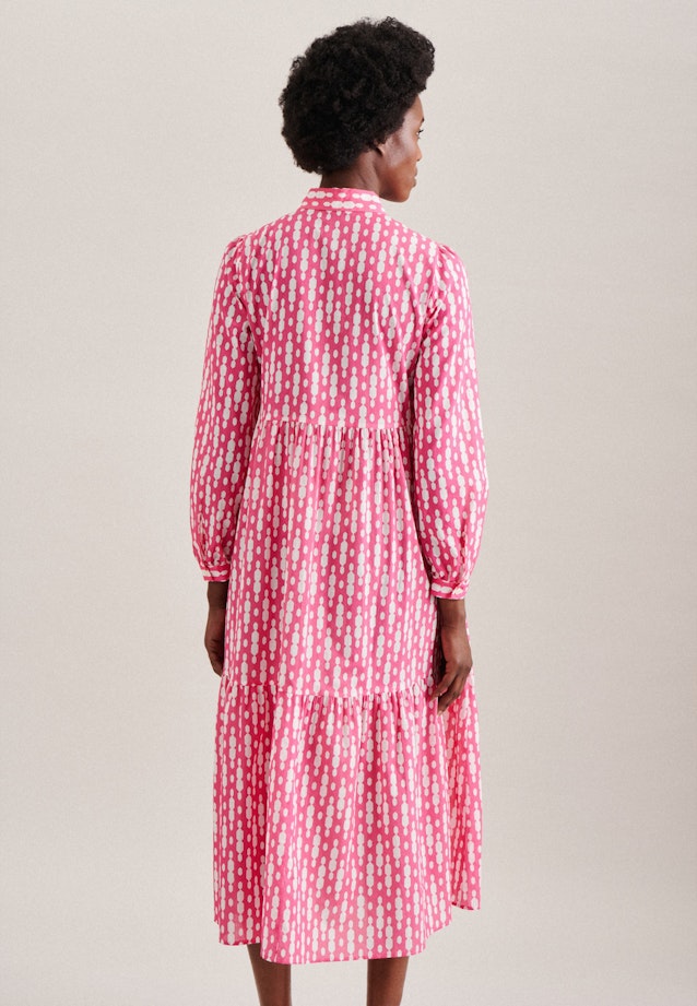 Voile Maxi Kleid in Rosa/Pink | Seidensticker Onlineshop