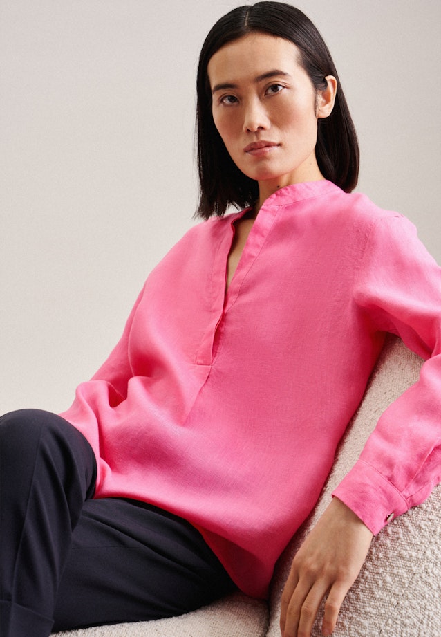 Kragen Tunika Regular Fit in Rosa/Pink |  Seidensticker Onlineshop