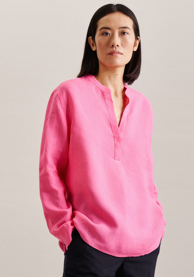Long sleeve Linen Tunic in Pink | Seidensticker Onlineshop