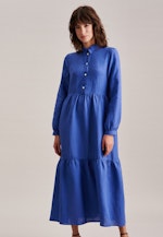 Robe Regular Manche Longue in Bleu Moyen |  Seidensticker Onlineshop