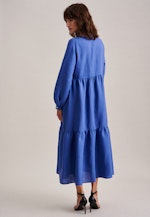 Robe Regular Manche Longue in Bleu Moyen |  Seidensticker Onlineshop