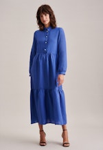 Robe Regular Manche Longue in Bleu Moyen |  Seidensticker Onlineshop