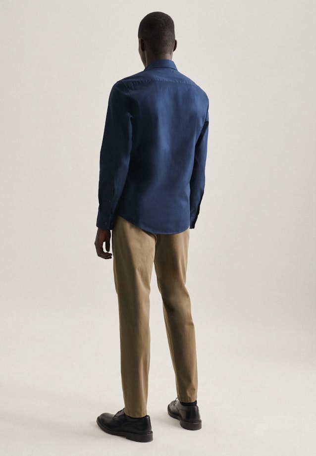 Pantalon Chino Manche Longue in Vert |  Seidensticker Onlineshop
