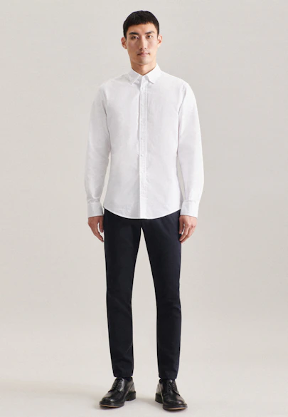 Regular Chino Uni in Dark Blue |  Seidensticker Onlineshop