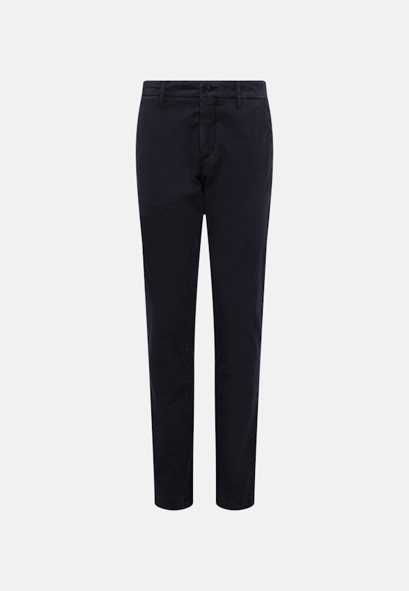 Pantalon Chino Manche Longue in Bleu Foncé |  Seidensticker Onlineshop