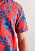 Regular Casual Hemd Druck in Rot |  Seidensticker Onlineshop