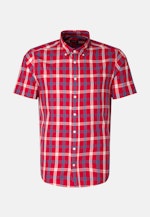 Regular Casual shirt Check in Red |  Seidensticker Onlineshop