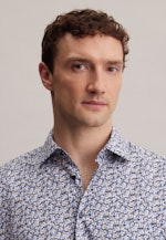 Comfort Business shirt Print in Brown |  Seidensticker Onlineshop