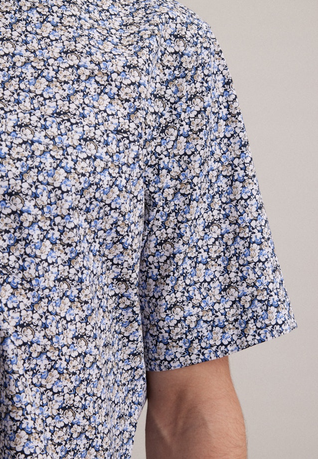 Comfort Business shirt Print in Brown |  Seidensticker Onlineshop