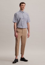 Comfort Business shirt Print in Brown |  Seidensticker Onlineshop