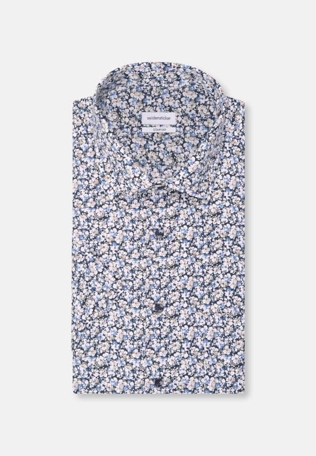 Comfort Business shirt Print in Brown |  Seidensticker Onlineshop