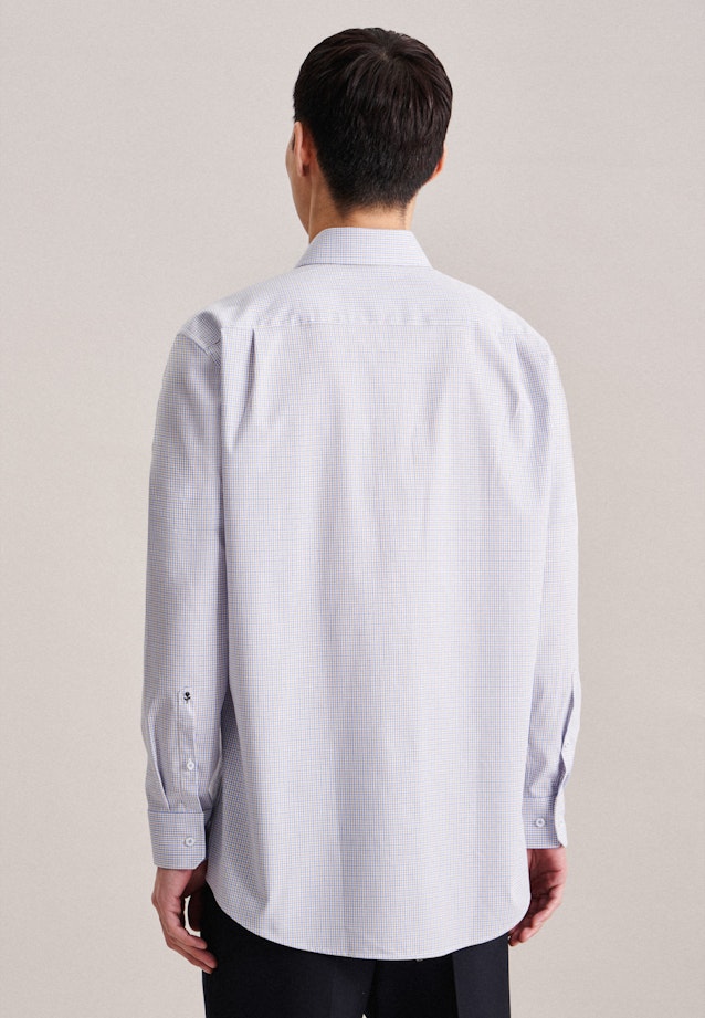 Regular Business Hemd Karo in Braun |  Seidensticker Onlineshop