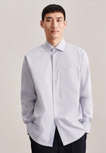 Regular Business Hemd Karo in Braun |  Seidensticker Onlineshop