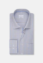 Regular Chemise d'affaires carreaux in Marron |  Seidensticker Onlineshop