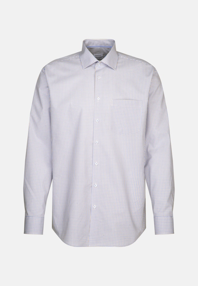 Regular Business Hemd Karo in Braun |  Seidensticker Onlineshop