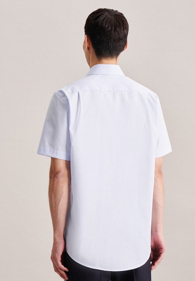 Regular Business Hemd Streifen in Hellblau |  Seidensticker Onlineshop